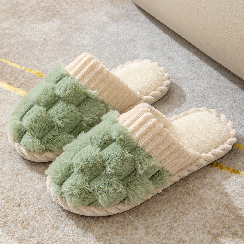 Nova | Women's Cozy Plush Slippers with Non-Slip Sole-Metro Lane Plaza