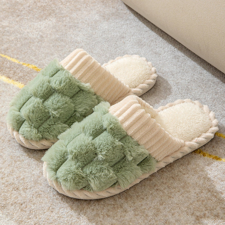 Nova | Women's Cozy Plush Slippers with Non-Slip Sole-Metro Lane Plaza