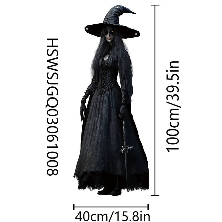 Halloween-ophæng med kraniebrud til kvinder og vejrbestandigt stof