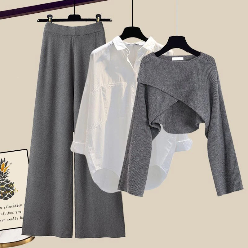 Clara | Women's Comfortable 3-Piece Warm Set-Metro Lane Plaza