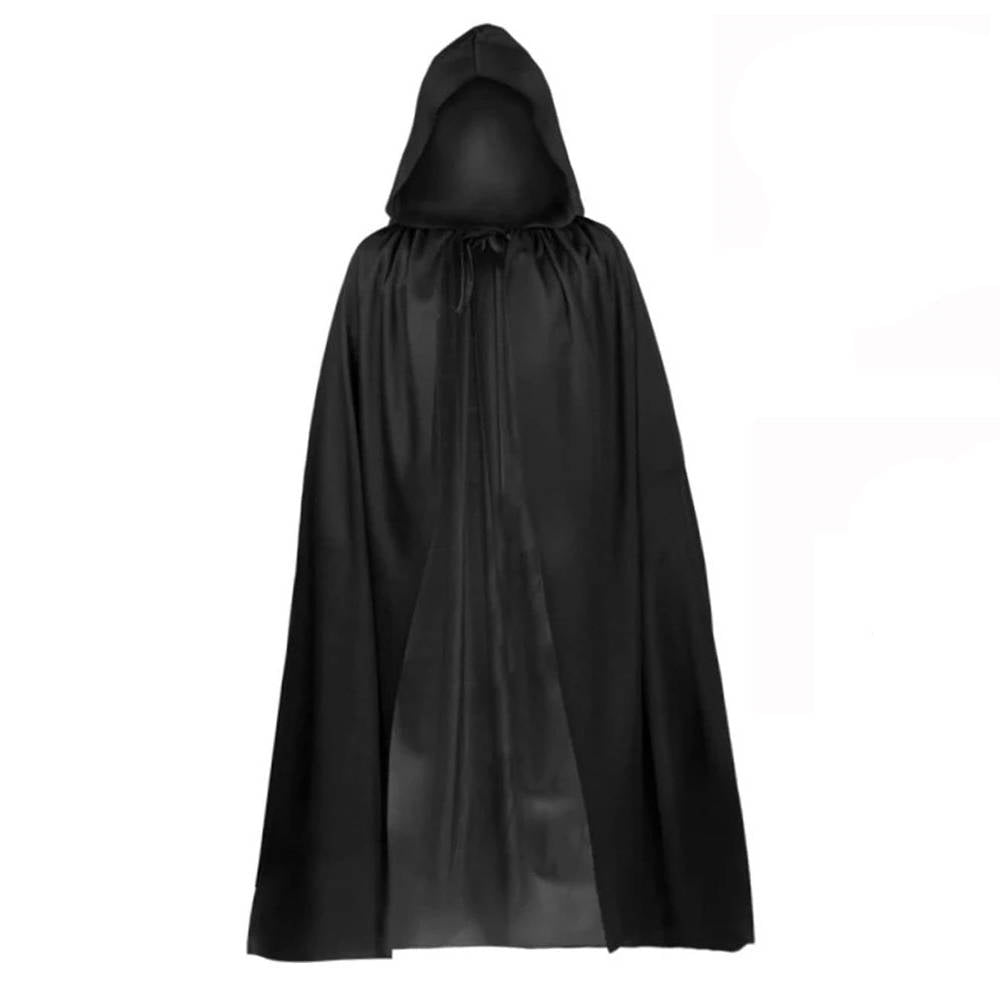 Costume da Tristo Mietitore con occhi luminosi e guanti da scheletro