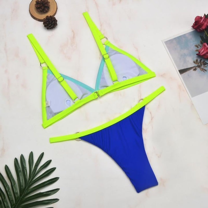 Gerdina | Women's Adjustable Triangle Bikini Set – Timeless Style-Metro Lane Plaza