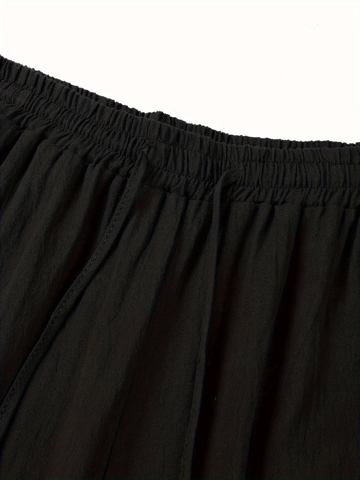 Men's Breathable Comfortable Linen Trousers for Stylish Look-Metro Lane Plaza