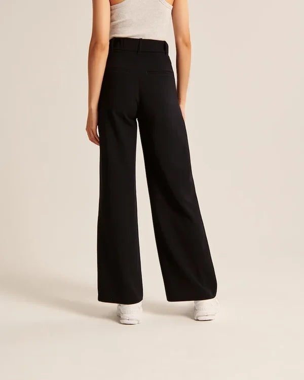 Thirza | Women's Stylish Flared Pants for Everyday Wear-Metro Lane Plaza