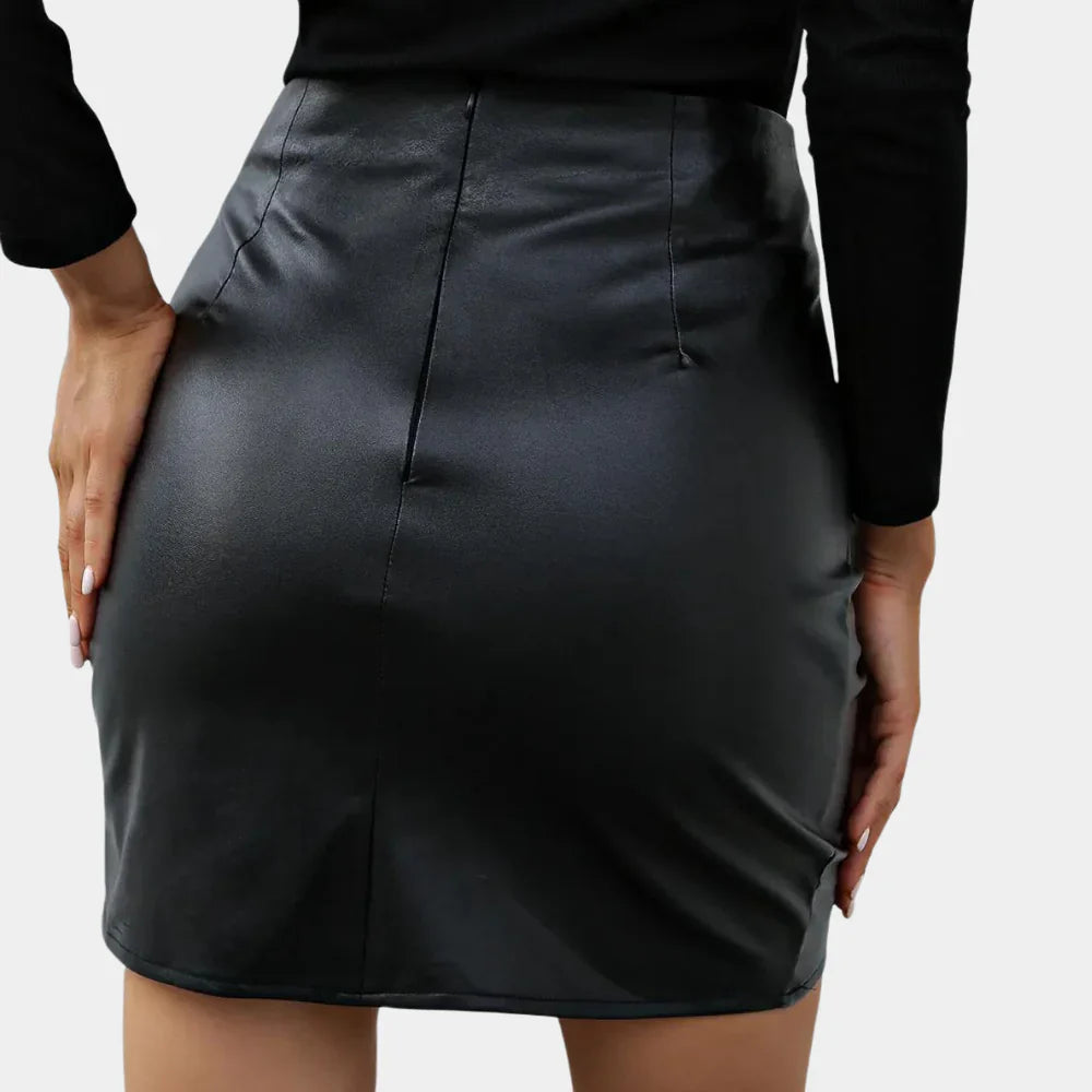 Women's Wrapped Mini Skirt Fashion-Metro Lane Plaza