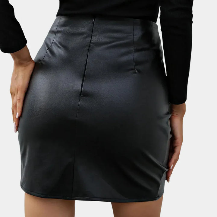 Women's Wrapped Mini Skirt Fashion-Metro Lane Plaza