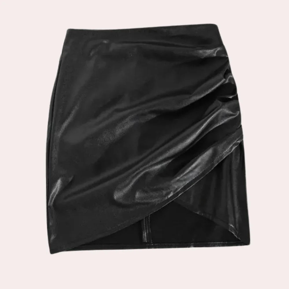 Women's Wrapped Mini Skirt Fashion-Metro Lane Plaza