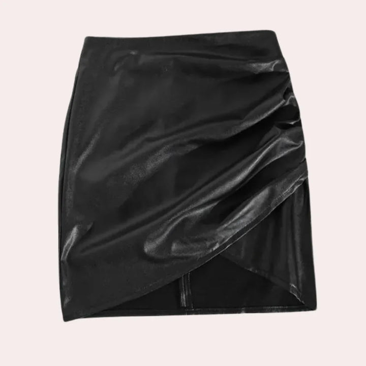 Women's Wrapped Mini Skirt Fashion-Metro Lane Plaza