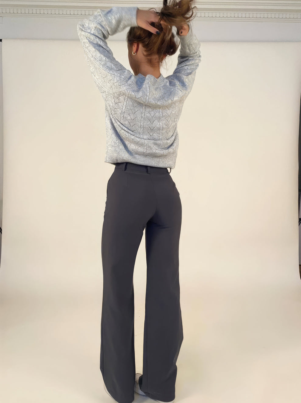 Sophia | Women's Wide-Leg Trousers-Metro Lane Plaza
