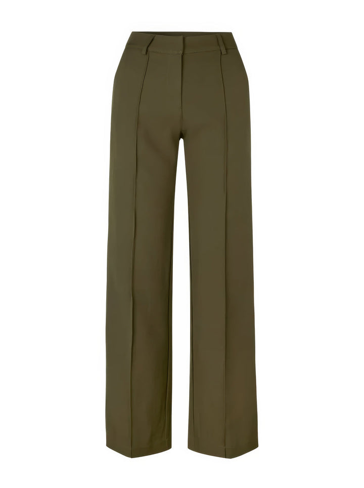 Sophia | Women's Wide-Leg Trousers-Metro Lane Plaza