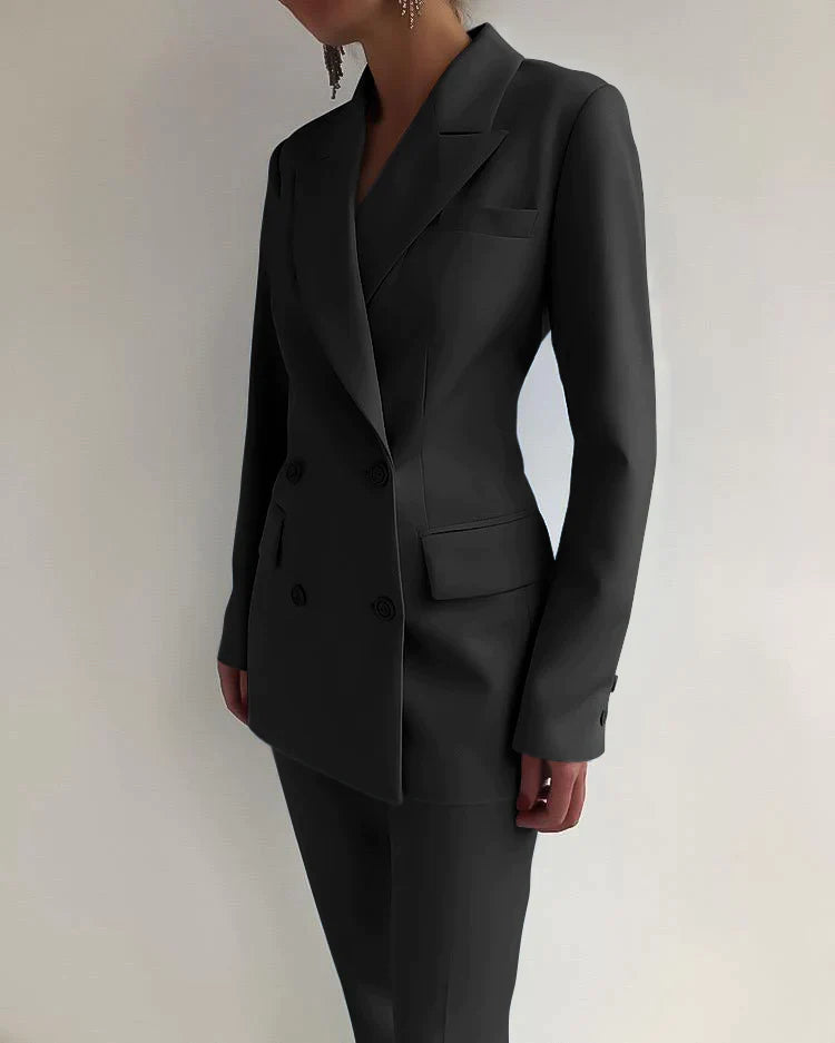 Erica | Women's Blazer and Trouser Set-Metro Lane Plaza