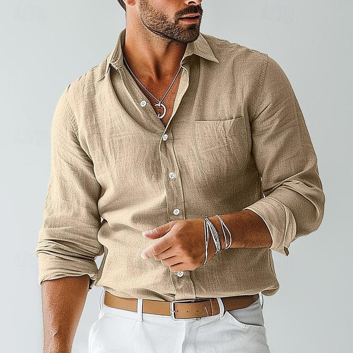 Camicia leggera ed elegante da uomo