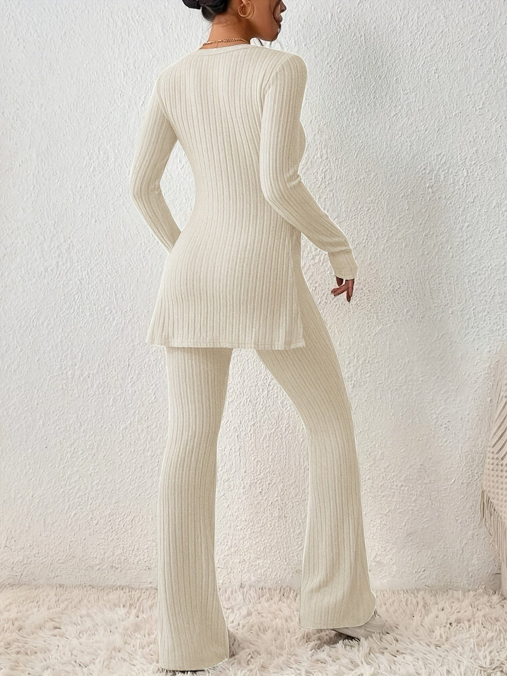 Faina | Women's Comfortable Stretch Set-Metro Lane Plaza