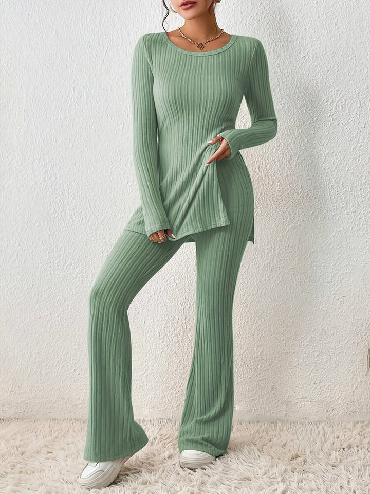 Faina | Women's Comfortable Stretch Set-Metro Lane Plaza