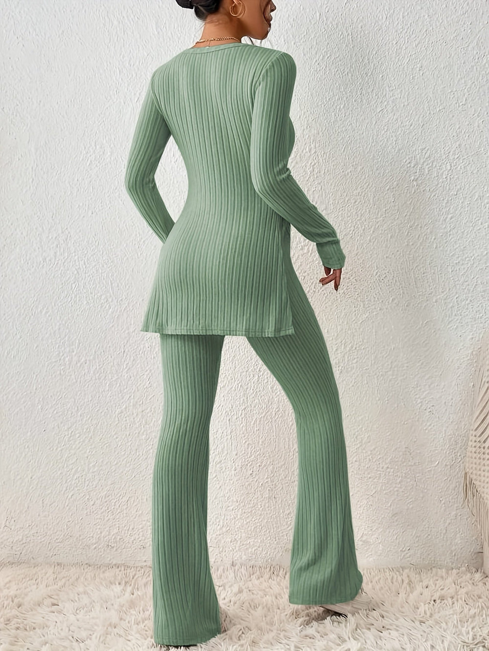 Faina | Women's Comfortable Stretch Set-Metro Lane Plaza