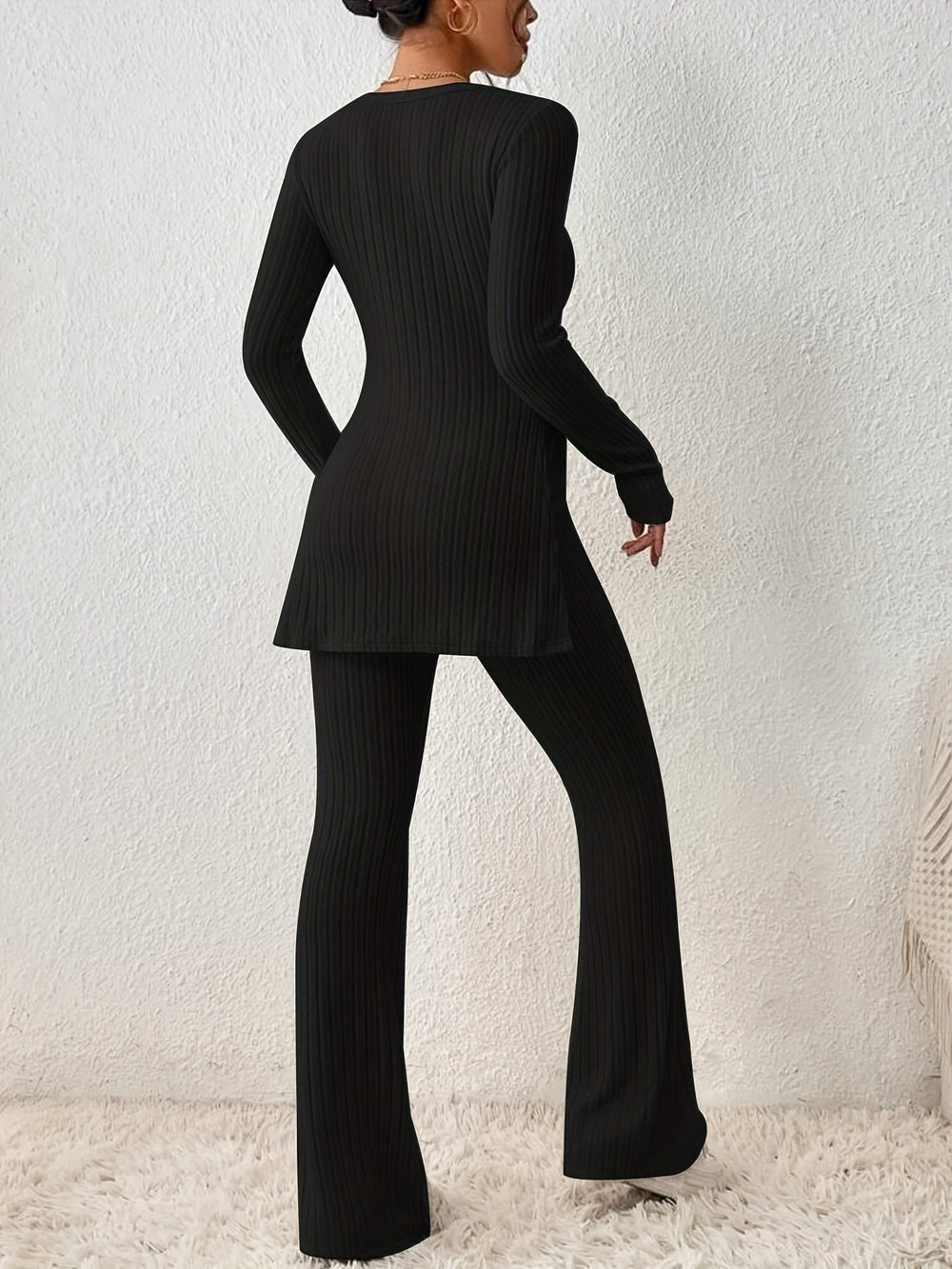 Faina | Women's Comfortable Stretch Set-Metro Lane Plaza