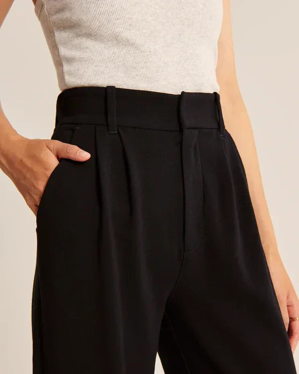 Thirza | Women's Stylish Flared Pants for Everyday Wear-Metro Lane Plaza