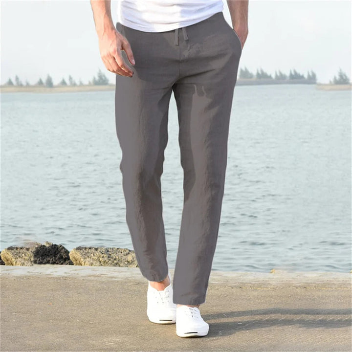 Men's Lightweight Casual Pants - Comfortable & Breathable Design-Metro Lane Plaza