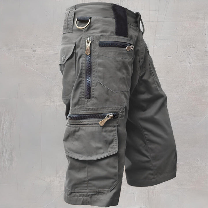 Francis | Men's Cargo Knee-Length Shorts for Comfort and Style-Metro Lane Plaza