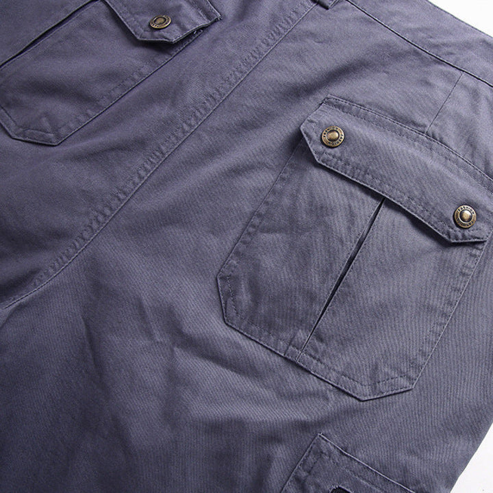 Francis | Men's Cargo Knee-Length Shorts for Comfort and Style-Metro Lane Plaza