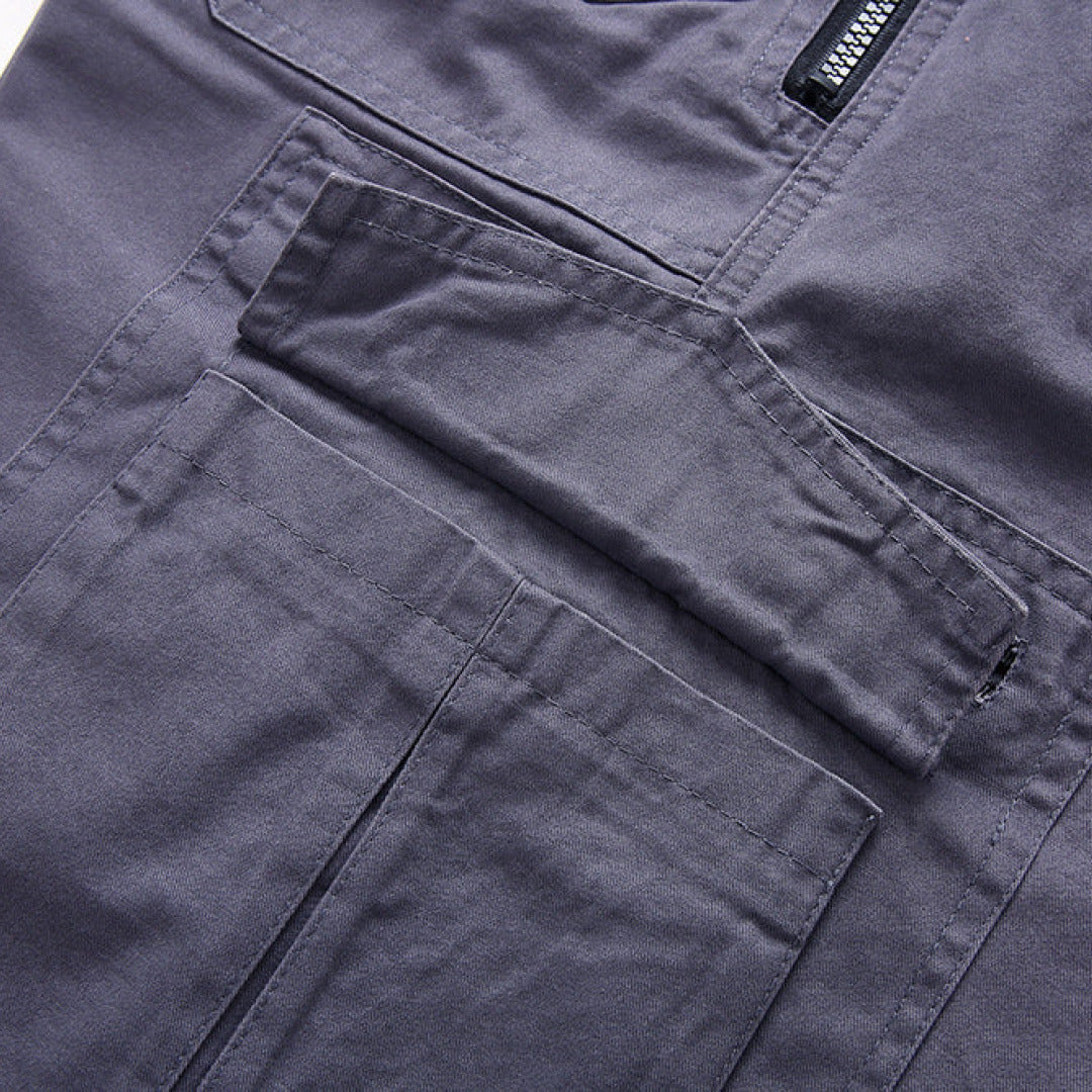 Francis | Men's Cargo Knee-Length Shorts for Comfort and Style-Metro Lane Plaza