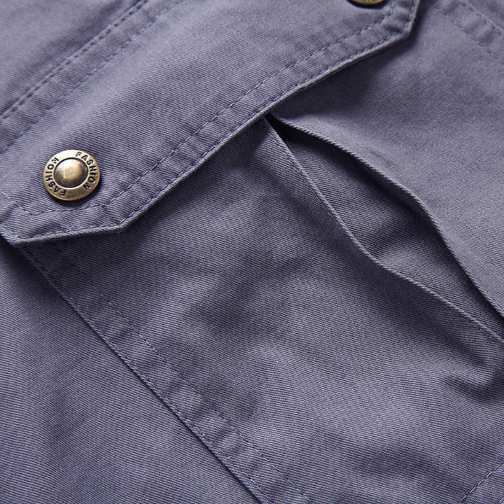 Francis | Men's Cargo Knee-Length Shorts for Comfort and Style-Metro Lane Plaza