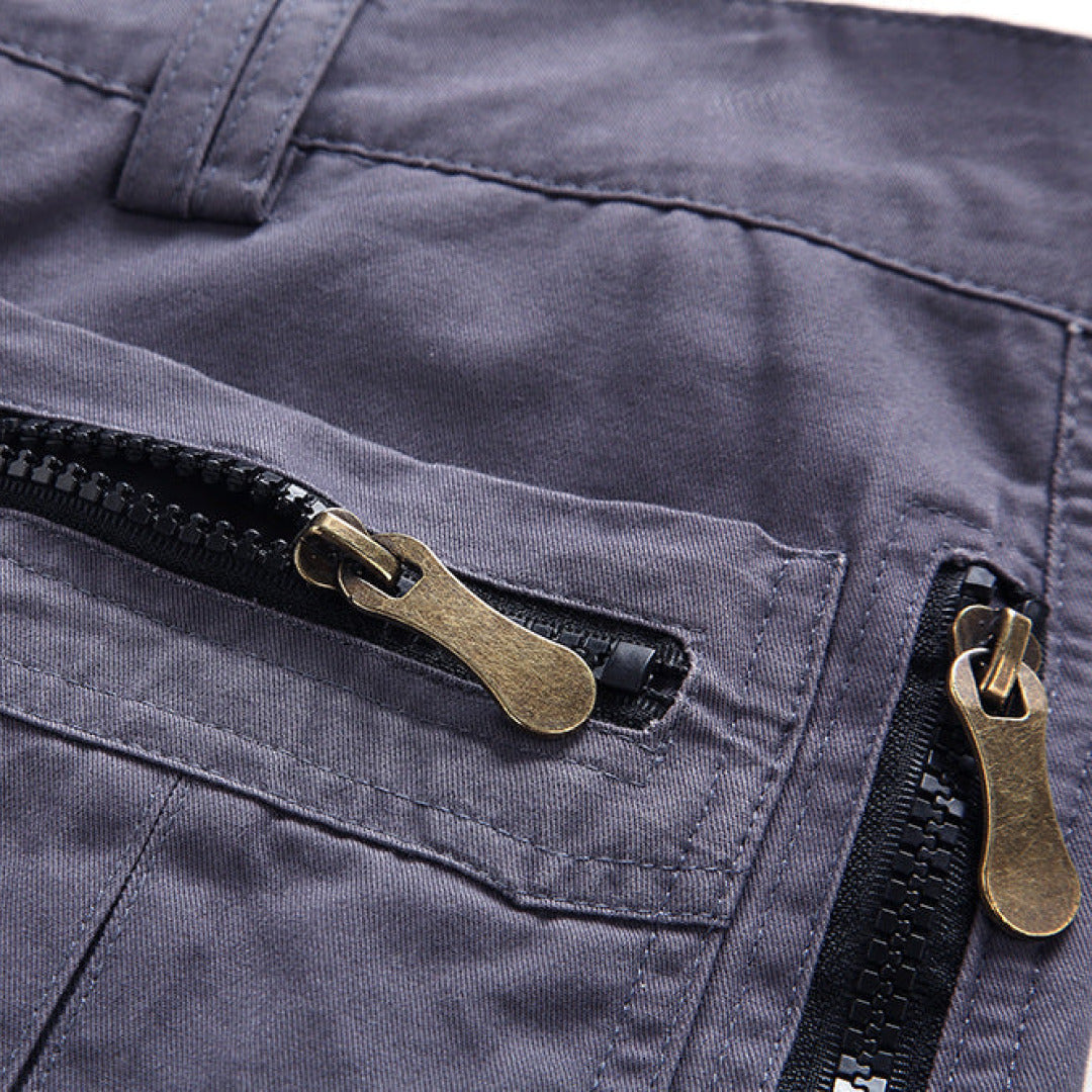 Francis | Men's Cargo Knee-Length Shorts for Comfort and Style-Metro Lane Plaza