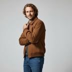 Men's Suede Jacket - Stylish and Versatile Outerwear-Metro Lane Plaza