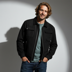 Men's Suede Jacket - Stylish and Versatile Outerwear-Metro Lane Plaza