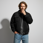 Men's Suede Jacket - Stylish and Versatile Outerwear-Metro Lane Plaza