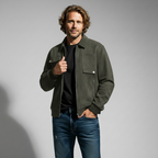 Men's Suede Jacket - Stylish and Versatile Outerwear-Metro Lane Plaza