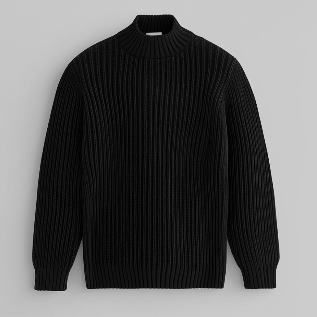 Pull à col montant pour homme