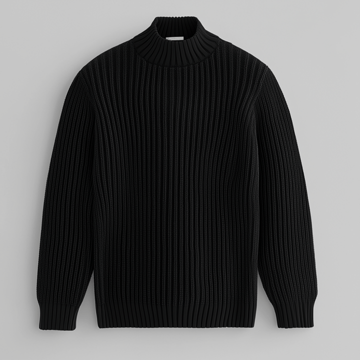 Pull à col montant pour homme
