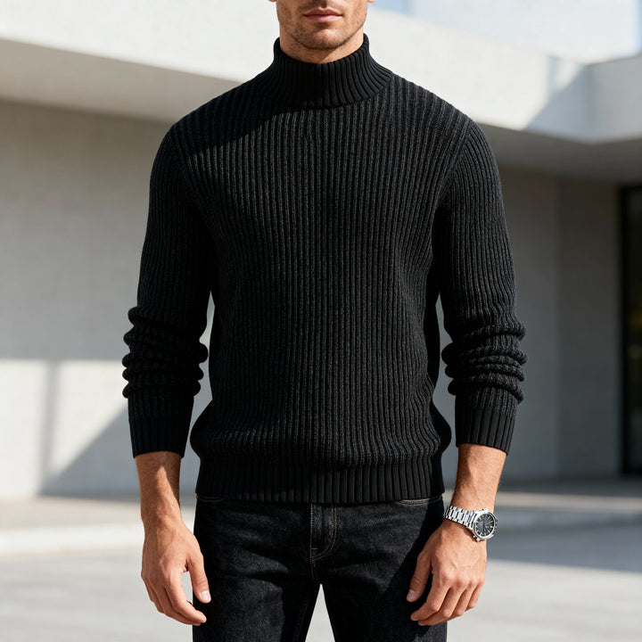 Pull à col montant pour homme