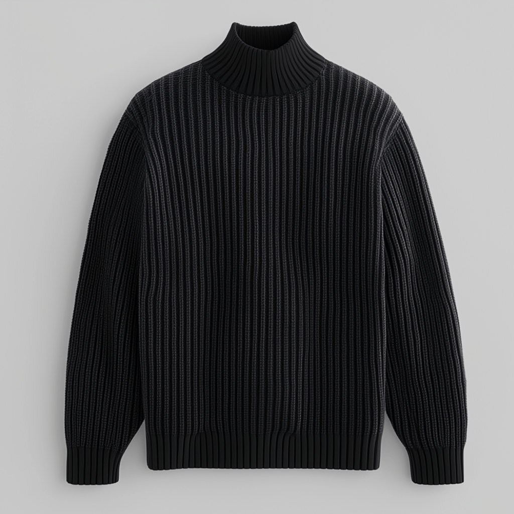 Pull à col montant pour homme