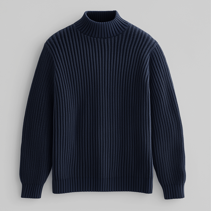Pull à col montant pour homme