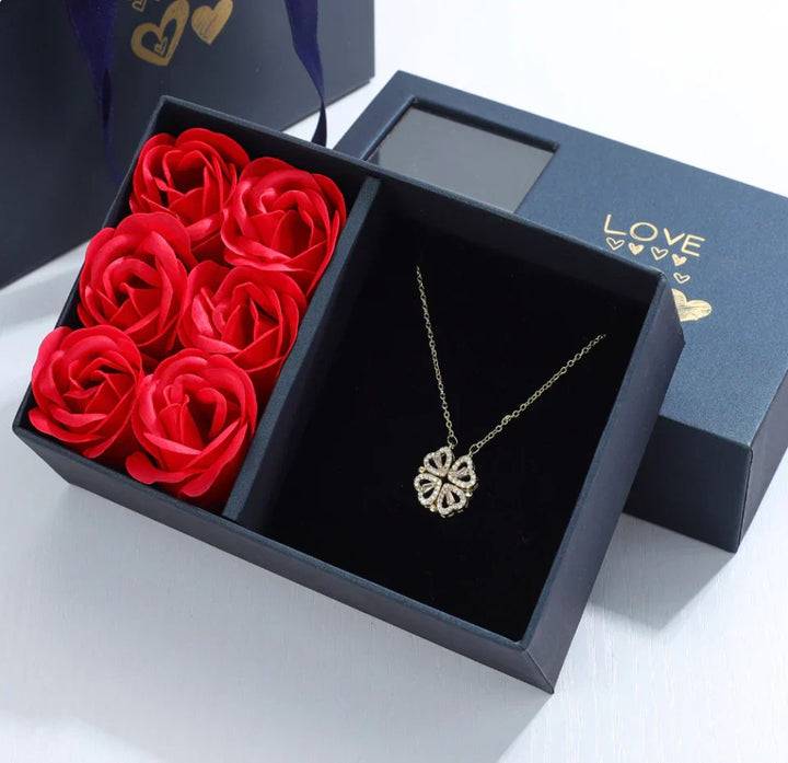 Freya | Women's Lucky Heart Necklace for Love and Good Fortune-Metro Lane Plaza