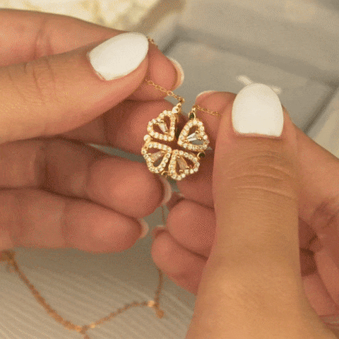 Freya | Women's Lucky Heart Necklace for Love and Good Fortune-Metro Lane Plaza
