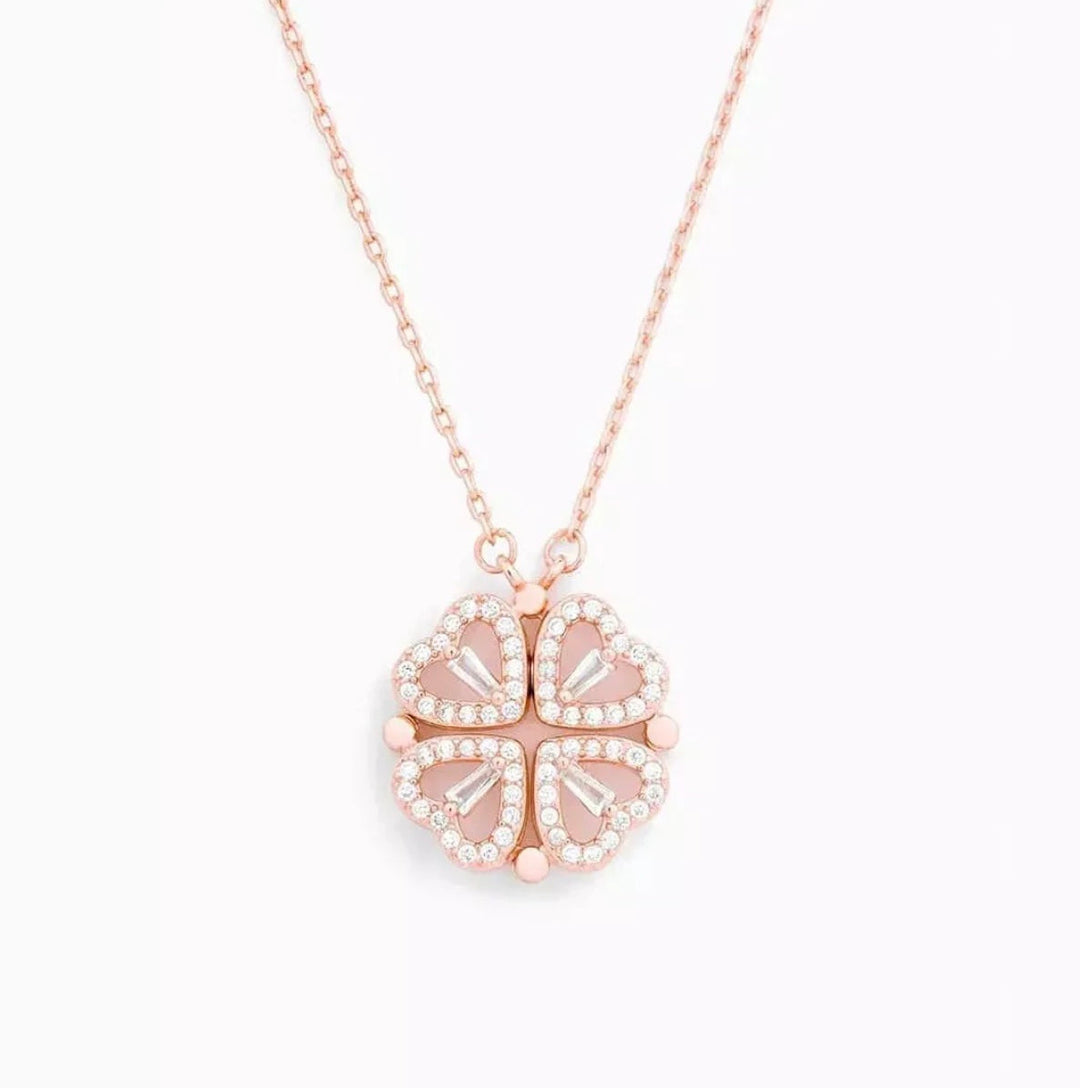 Freya | Women's Lucky Heart Necklace for Love and Good Fortune-Metro Lane Plaza