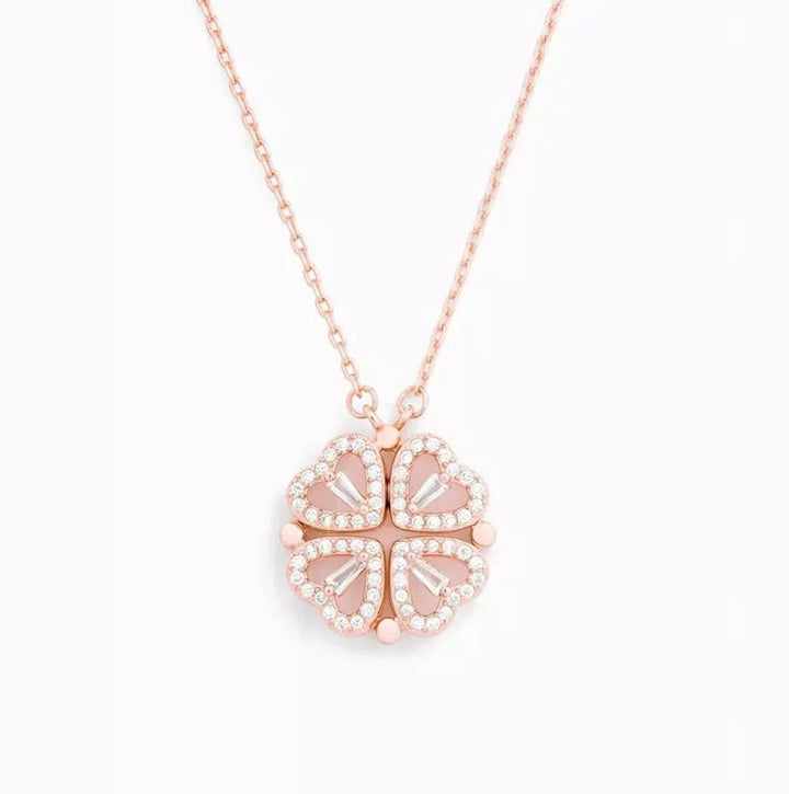 Freya | Women's Lucky Heart Necklace for Love and Good Fortune-Metro Lane Plaza