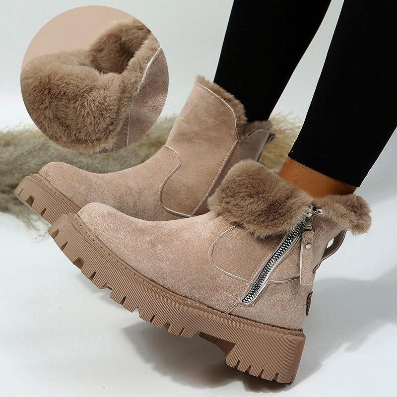 Women's Faux Fur Winter Boots