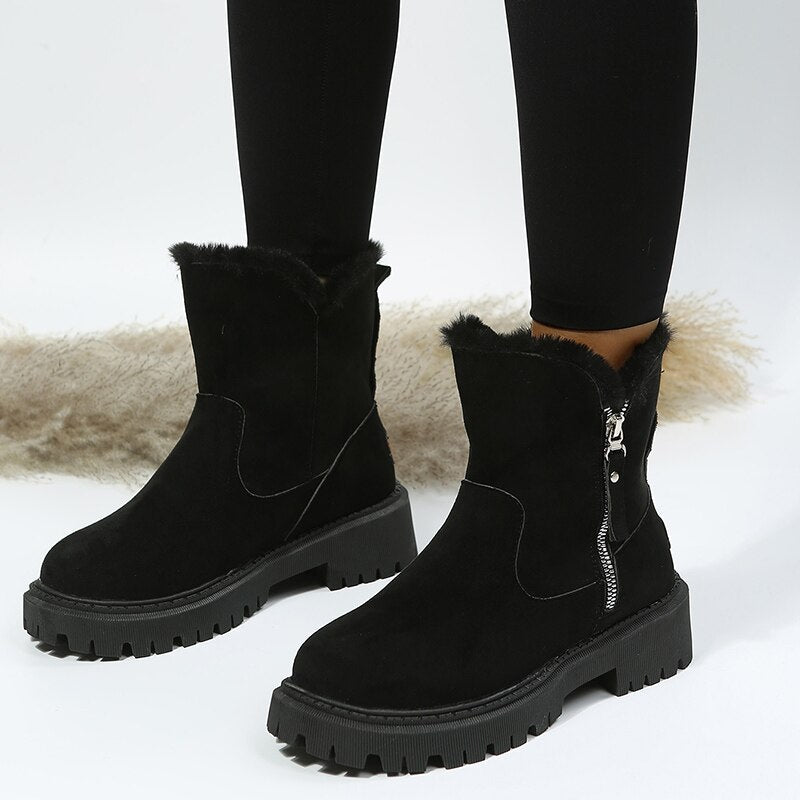 Women's Faux Fur Winter Boots