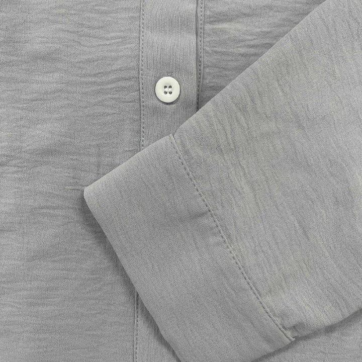 Men's Long Sleeve Casual Button-Down Shirt