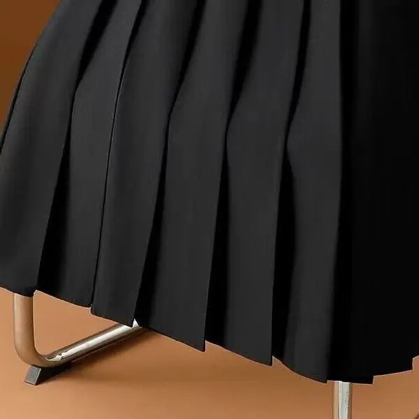 Women's Pleated Midi Skirt - Stylish and Versatile Fashion Piece-Metro Lane Plaza