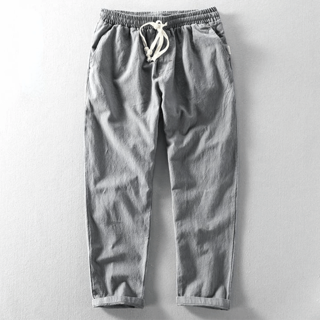 Graham | Men's Casual Cropped Drawstring Pants