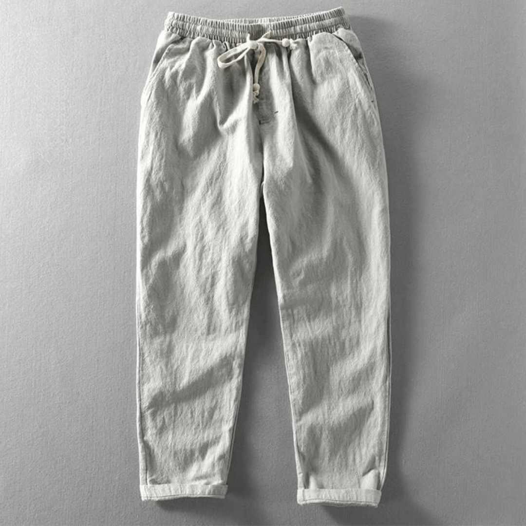 Graham | Men's Casual Cropped Drawstring Pants