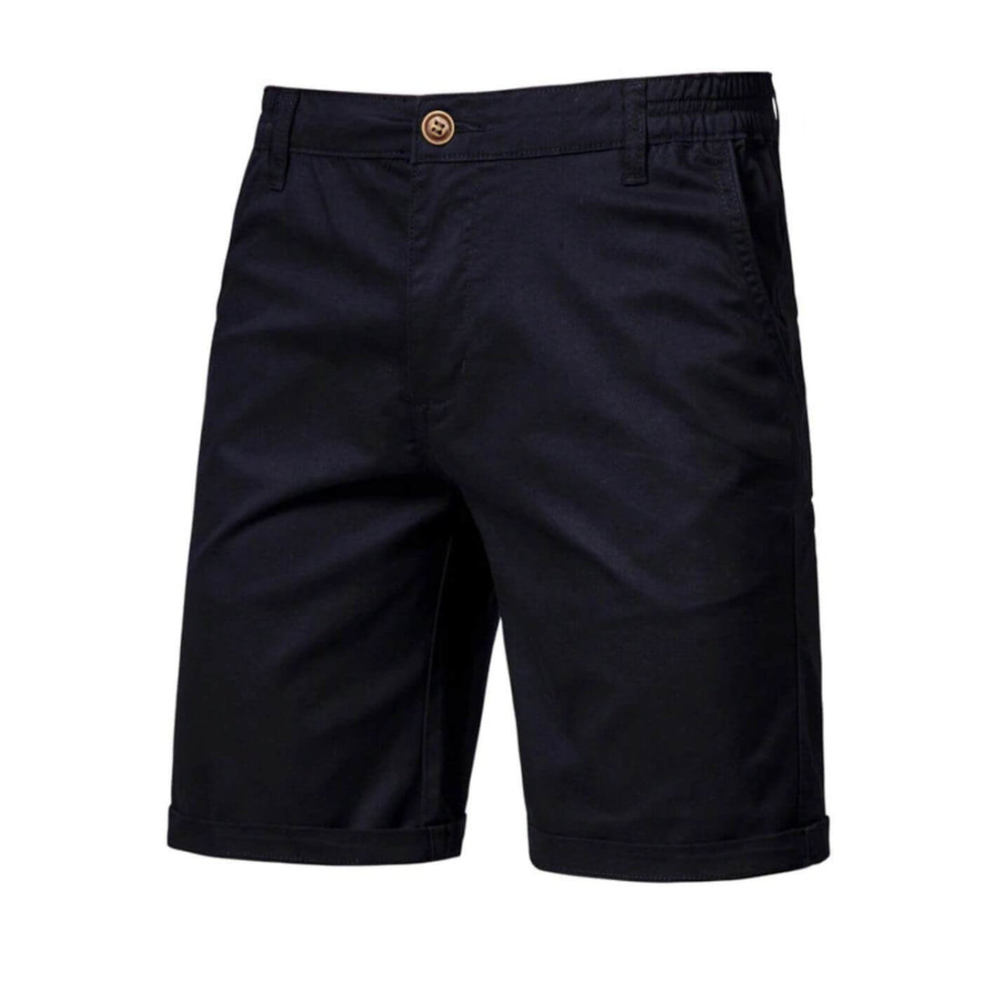 Gregory | Men's Casual Flat Front Shorts-Metro Lane Plaza