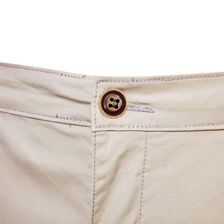 Gregory | Men's Casual Flat Front Shorts-Metro Lane Plaza