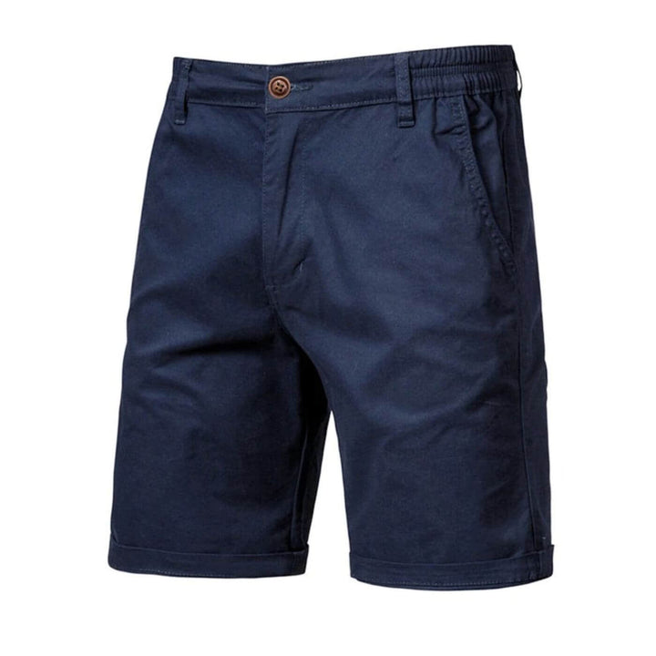 Gregory | Men's Casual Flat Front Shorts-Metro Lane Plaza