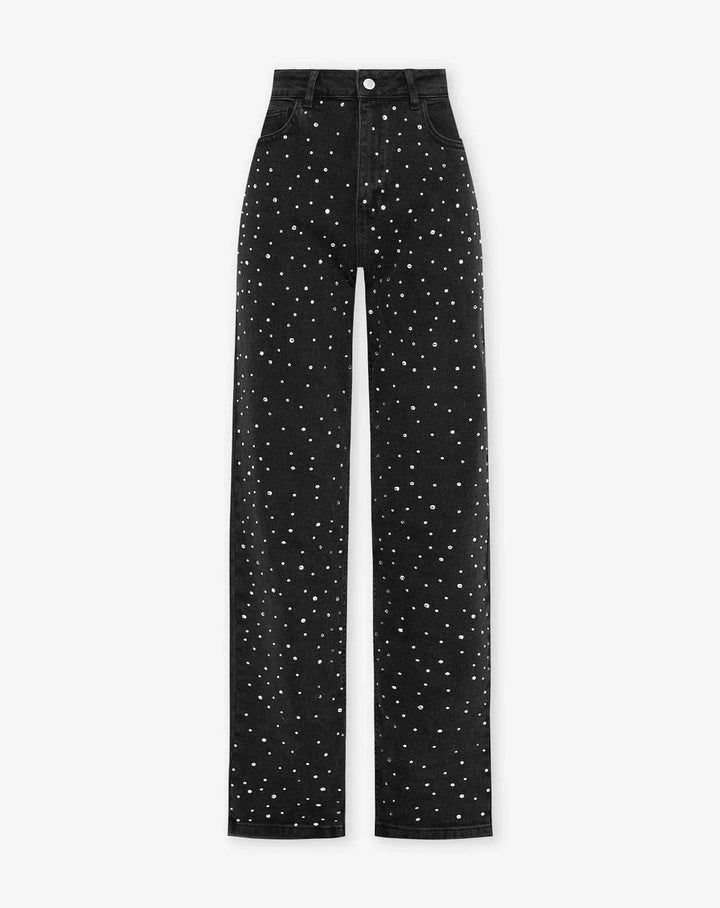 Hailey | Women's Glitter Denim Jeans with Comfortable Fit-Metro Lane Plaza